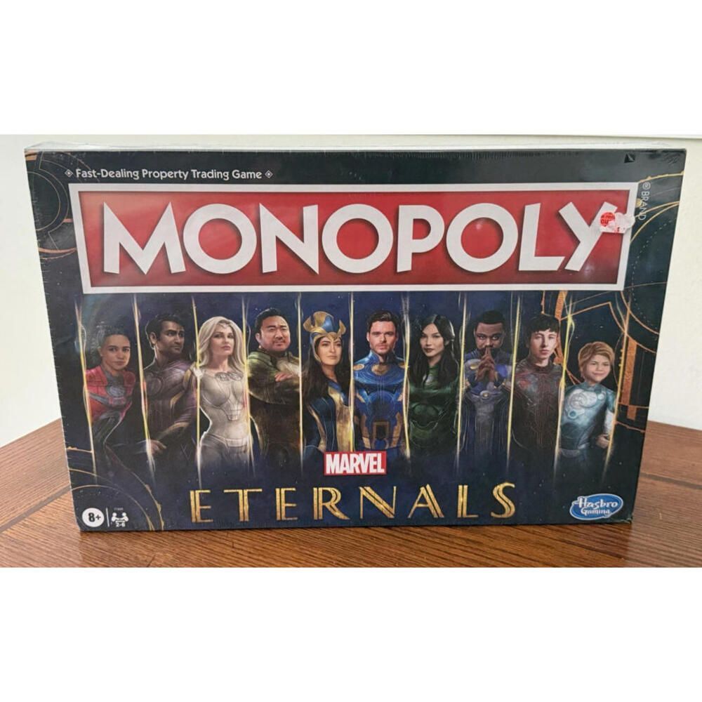 Monopoly Marvel Eternals Board Game With Collectible Tokens - Sealed Brand New